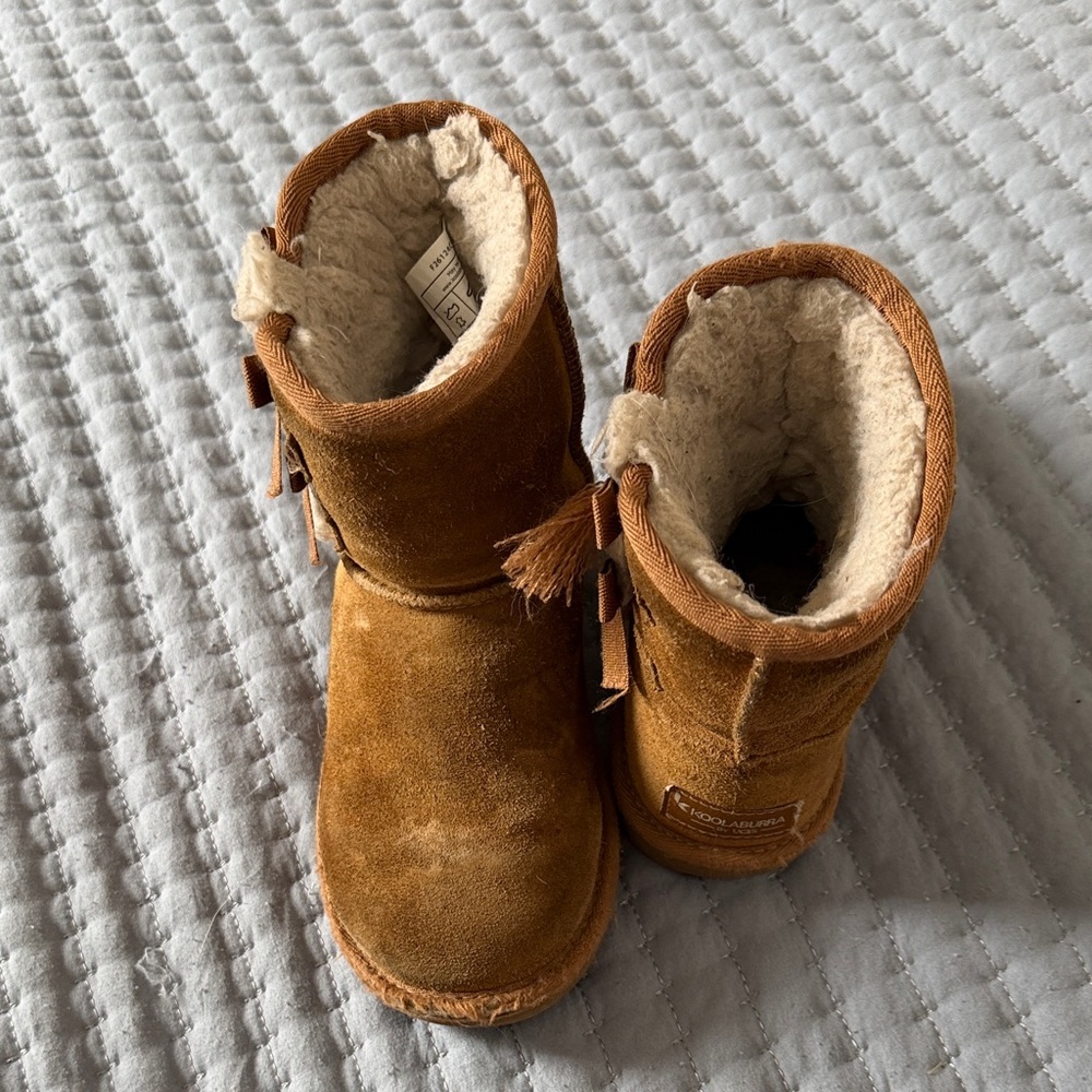 Koolaburra Tan Kids Boots